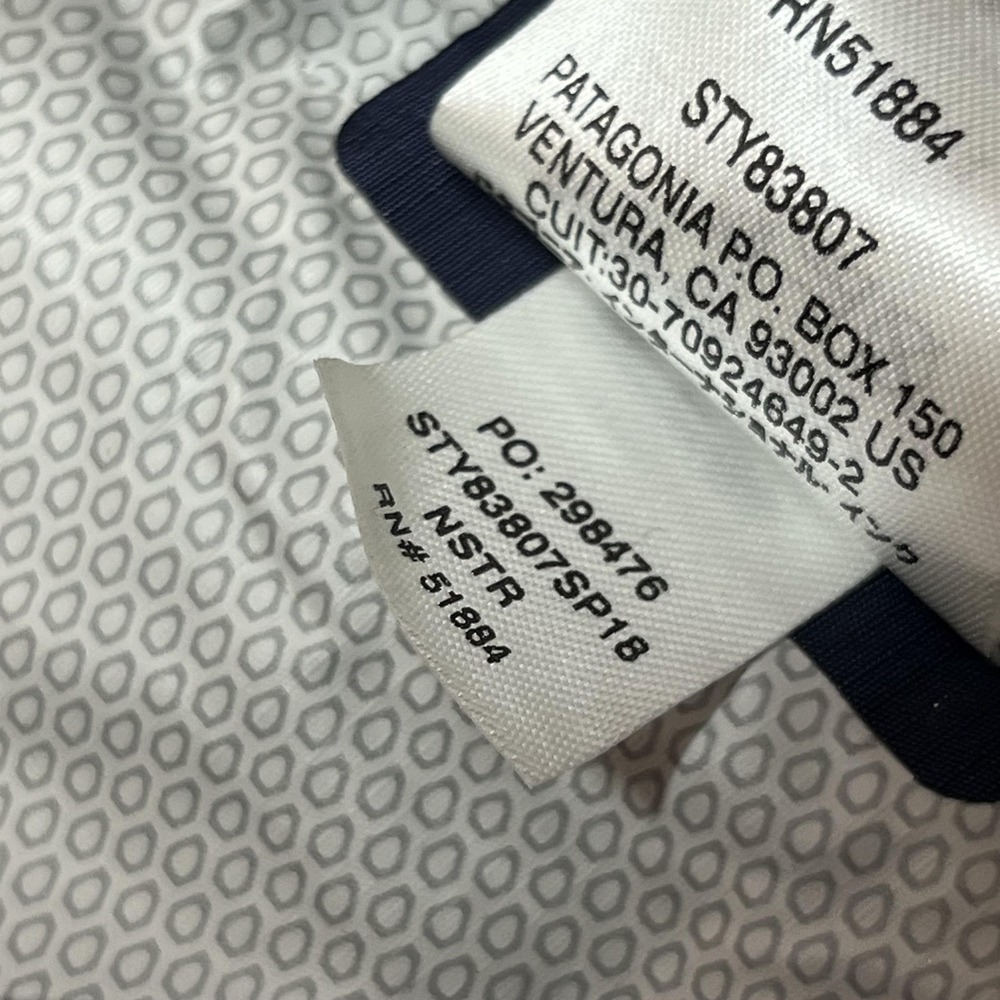 Patagonia Torrentshell Jacket Womens XS Blue Hooded Waterproof Windbreaker 83807 - Picture 6 of 10